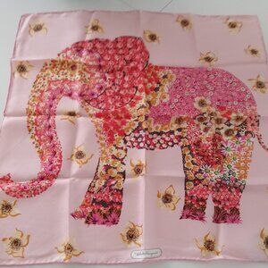 Salvatore Ferragamo 100% silk scarf